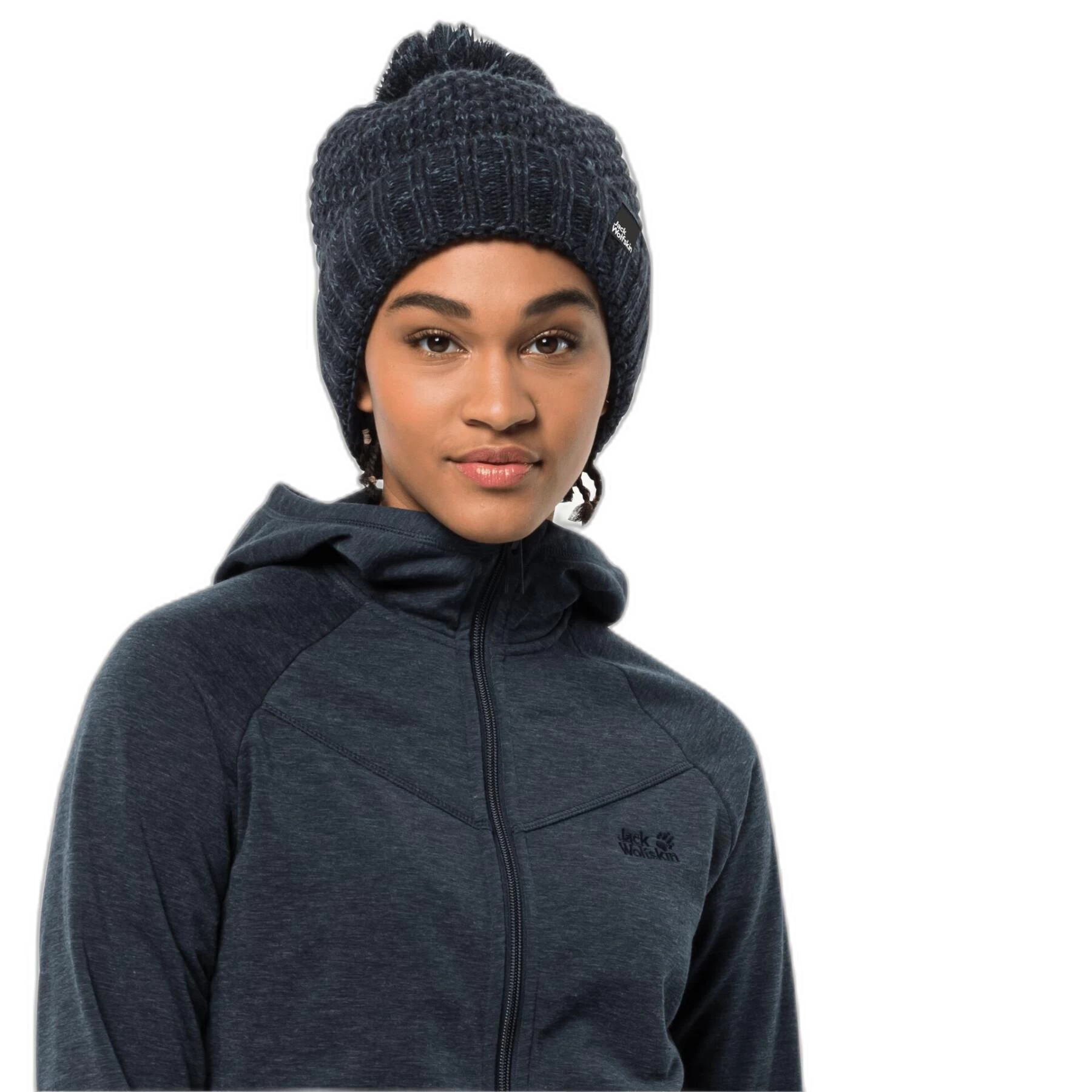 Bonnet Tricoté Femme Jack Wolfskin Highloft 4 Bonnet Tricoté Femme Jack Wolfskin Highloft – Image 2