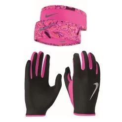 Kit Gants+Bandeau Femme Nike Run